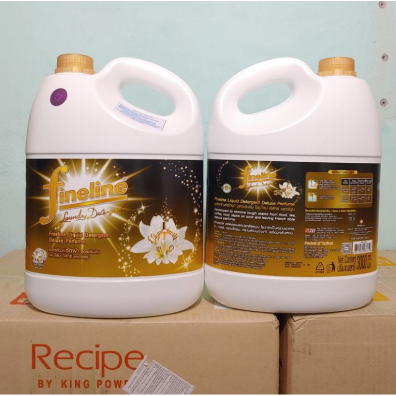 [Tem chính hãng] Nước giặt xả Thái Lan FineLine can 3000ml