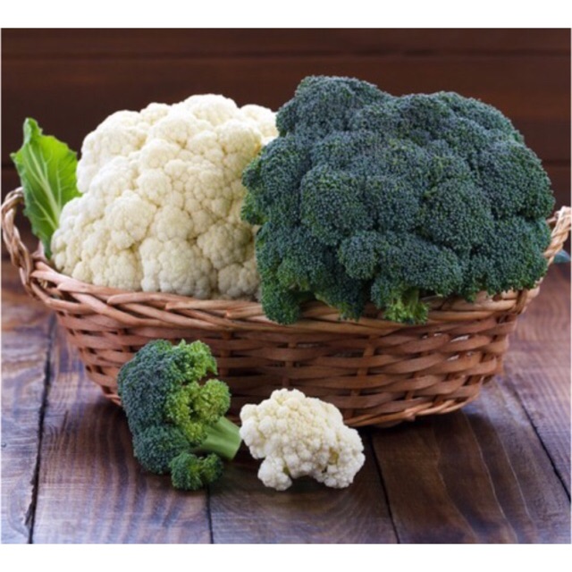Hạt giống bông cải, súp lơ bông xanh, bông trắng