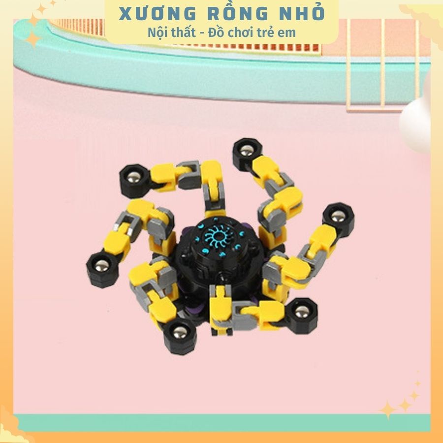 Con quay Spinner 6 chân biến hình, robot thông minh thỏa sức sáng tạo cho bé - Xương Rồng Nhỏ
