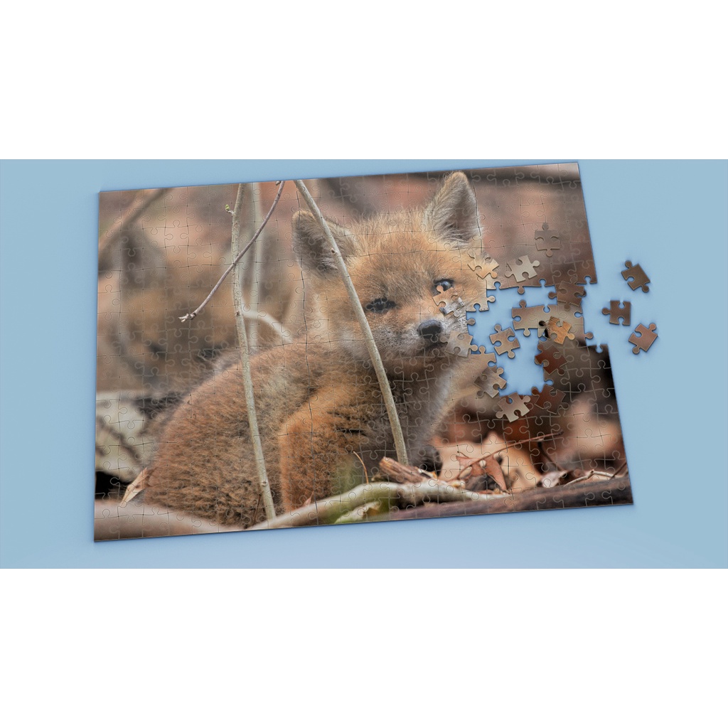 Tranh ghép hình FOX - Mẫu 10 - Nhận in theo yêu cầu