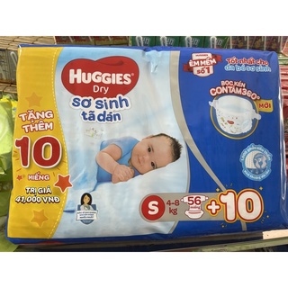 Tã Dán Sơ Sinh Huggies Size S56 miếng