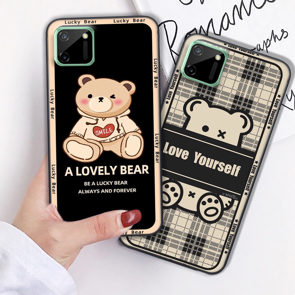 Ốp lưng Realme C11 / Realme C11 2021 / Realme C20 in hình cute, mẫu chú gấu siêu đẹp- GIÁ RẺ