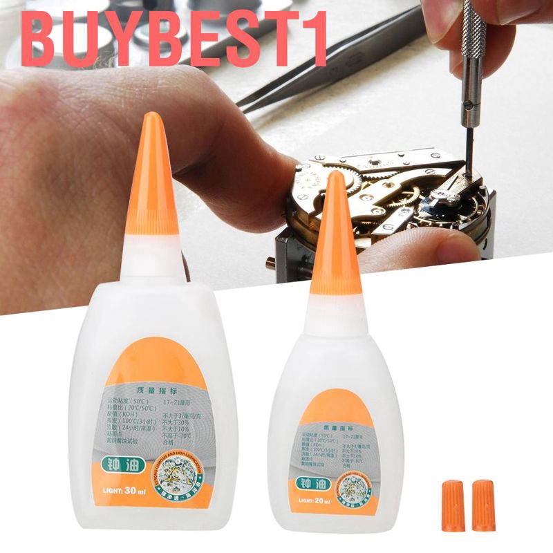 (hàng Mới Về) Tinh Dầu Làm Sạch Đồng Hồ Ibest 1 20ml + 30ml