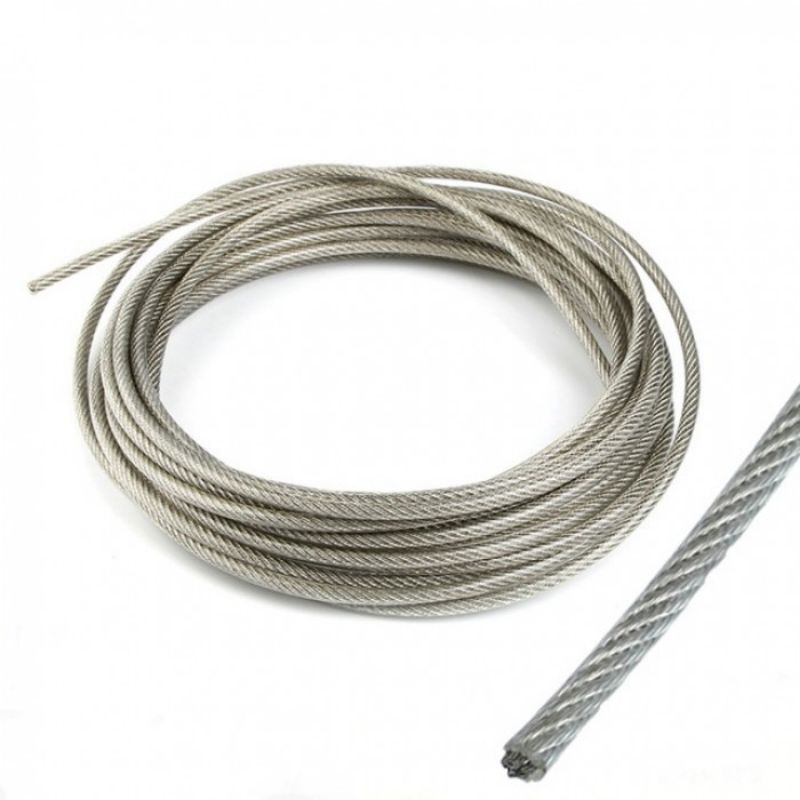 5m dây cáp bọc nhựa 6 ly