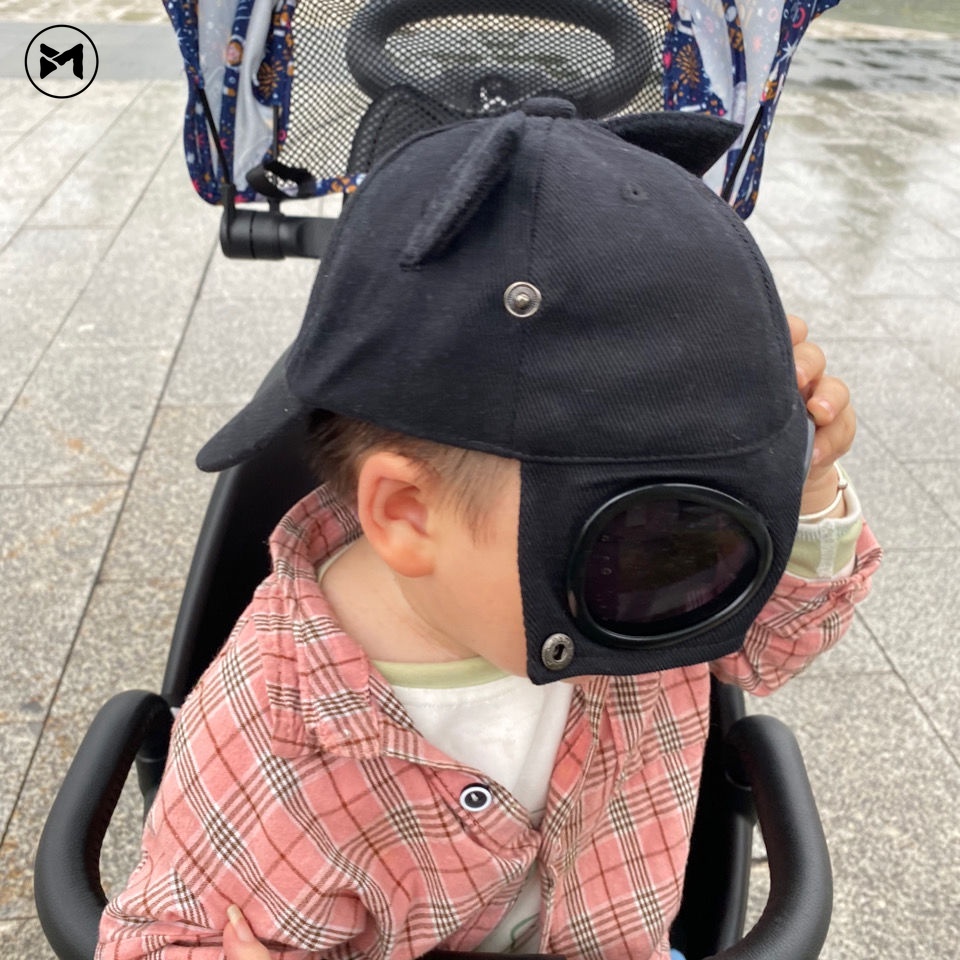 Mũ Bóng Chày Có Tai Mèo Hoạt Hình 2022 10M-8Y-18Y