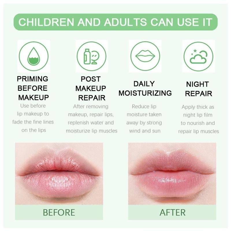 Son dưỡng môi không màu chống nứt nẻ hương trái cây