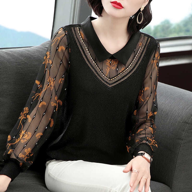 Áo Thun Nữ Dài Tay Plus Size Thời Trang Mới