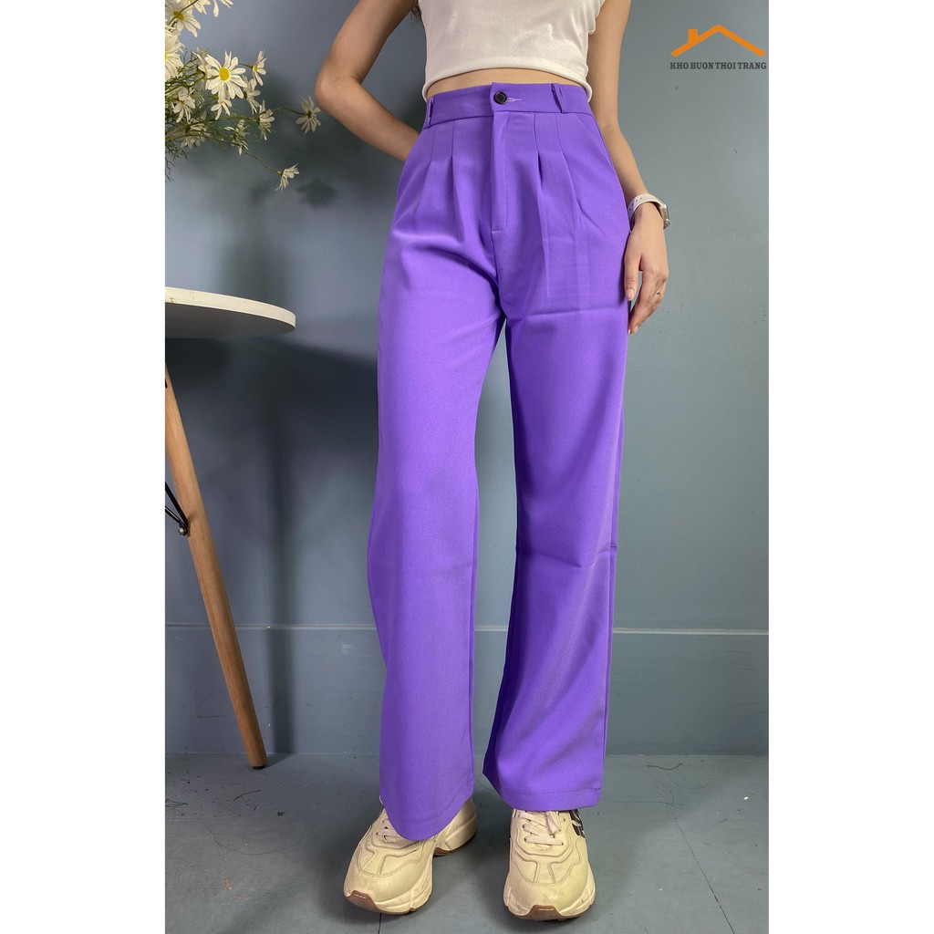 Quần vải ống rộng nữ | BigBuy360 - bigbuy360.vn