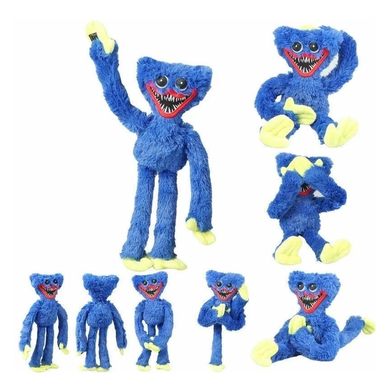 Búp bê quái vật Huggy Wuggy lông xù mềm mịn, búp bé lông xù lông dễ thương ngộ nghĩnh cho trẻ. Bibishop