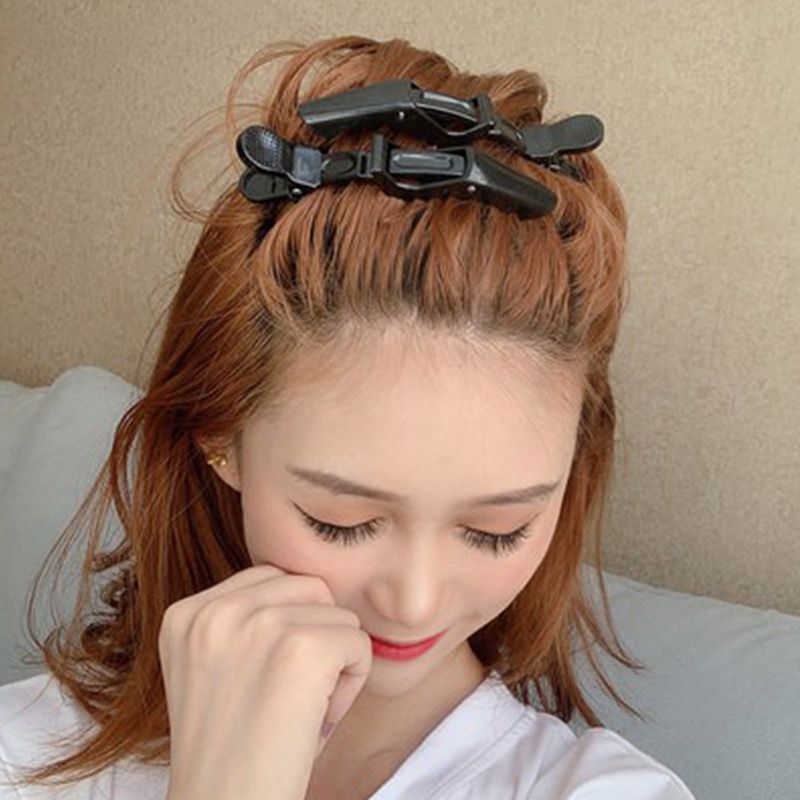 Kẹp tóc răng thưa bằng nhựa chống trượt chuyên dụng cho salon