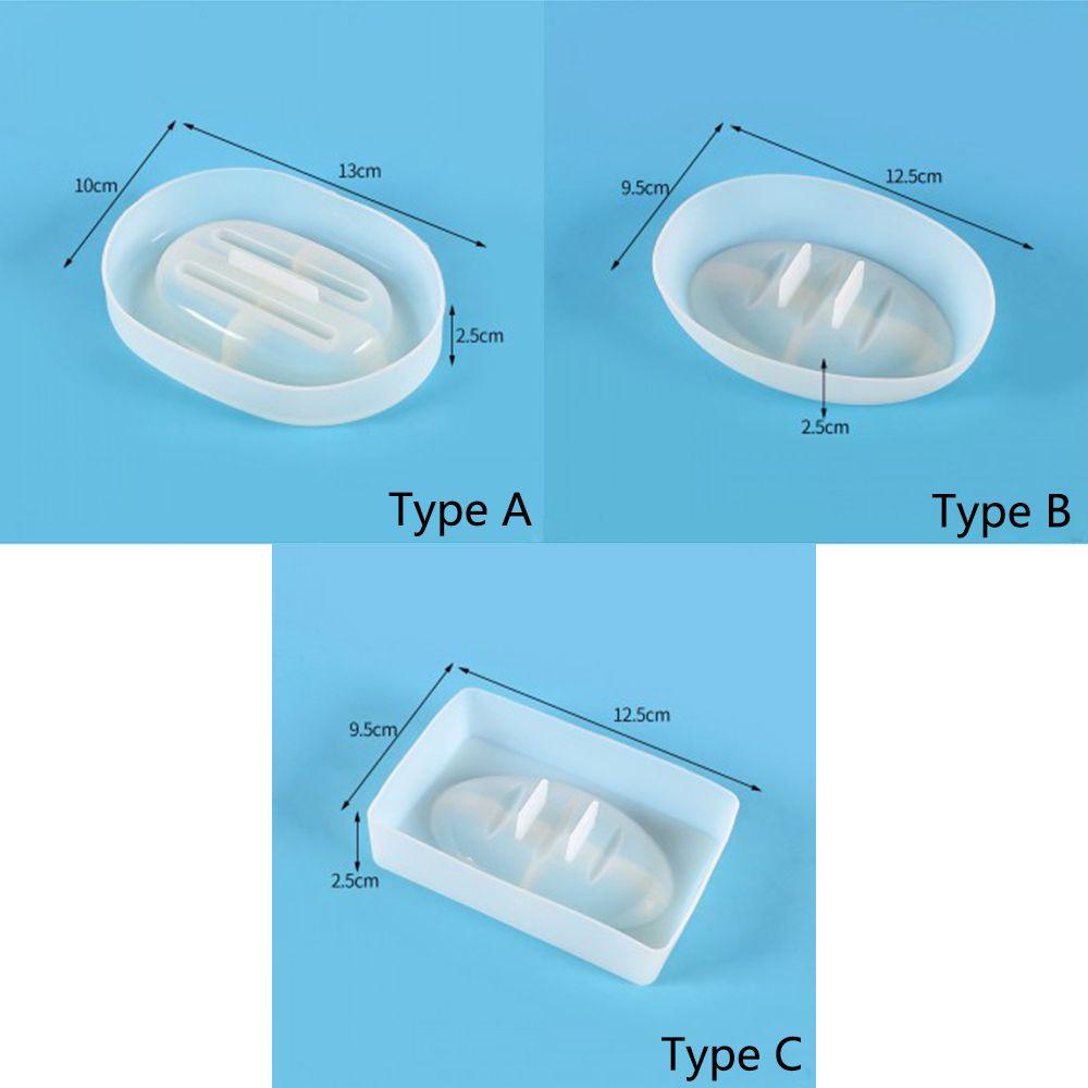 YNATURAL Khuôn Làm Xà Phòng Bằng Nhựa Epoxy UV Tiện Dụng Cho Nhà Tắm