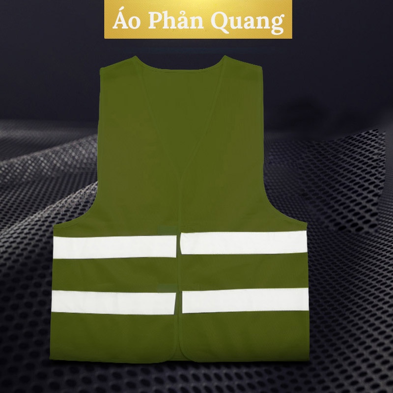 Áo Bảo Hộ Có Phản Quang Không Tay An Toàn