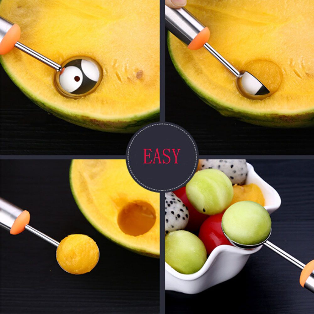 Muỗng múc kem/ trái cây hình quả bóng tiện dụng cho nhà bếp