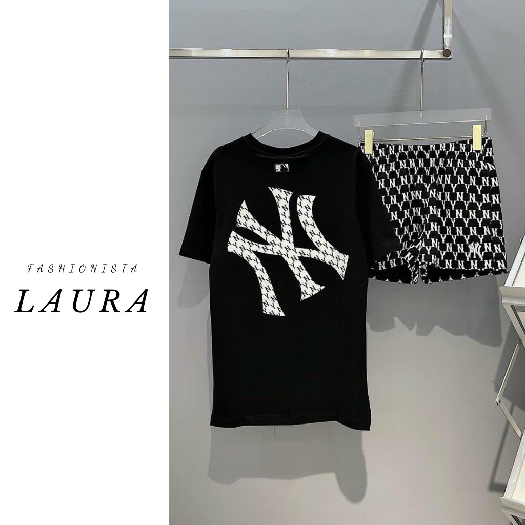 Set áo cộc quần đùi NY Laura Boutique mát mẻ năng động - Bộ đùi NY sành điệu CÓ ẢNH THẬT