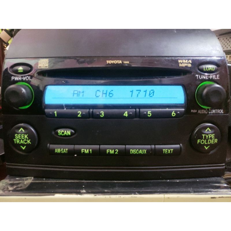 Đầu CD xe Toyota Sienna, mp3, CD Player 2004 2005 2006 2007 2008 2009 2010