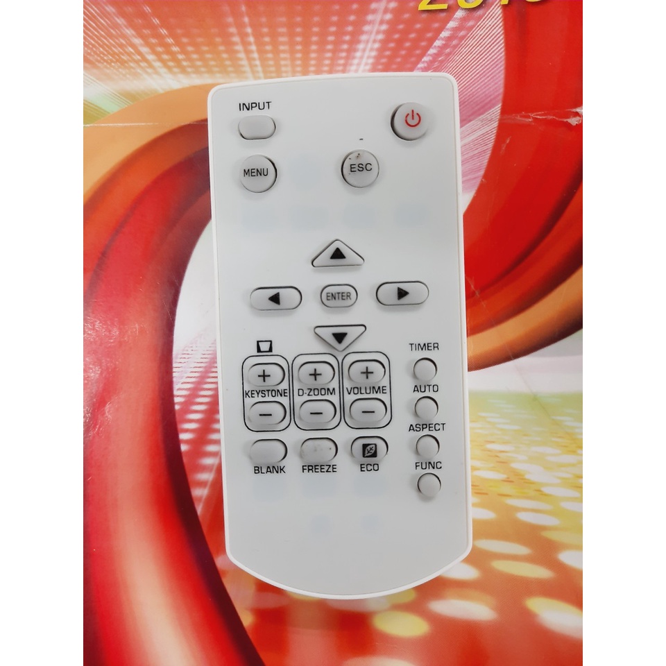 Remote Điều khiển máy chiếu Casio- Hàng chính hãng mới 100% Tặng kèm Pin