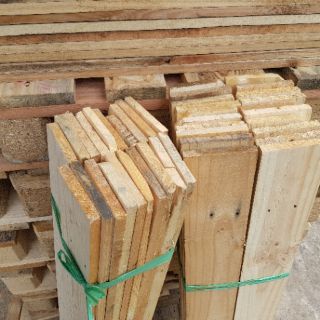 10 thanh gỗ thông pallet dài 130 cm bào 4 mặt