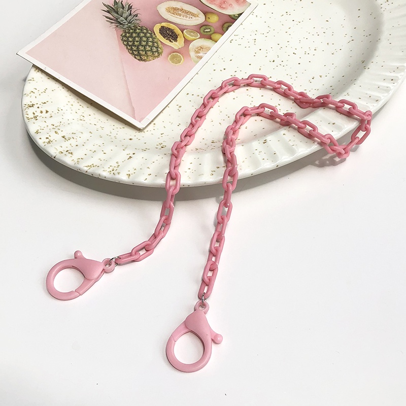 Dây Đeo Kính Chống Thất Lạc Bằng Acrylic Màu Kẹo Thời Trang Hàn Quốc Cho Nữ