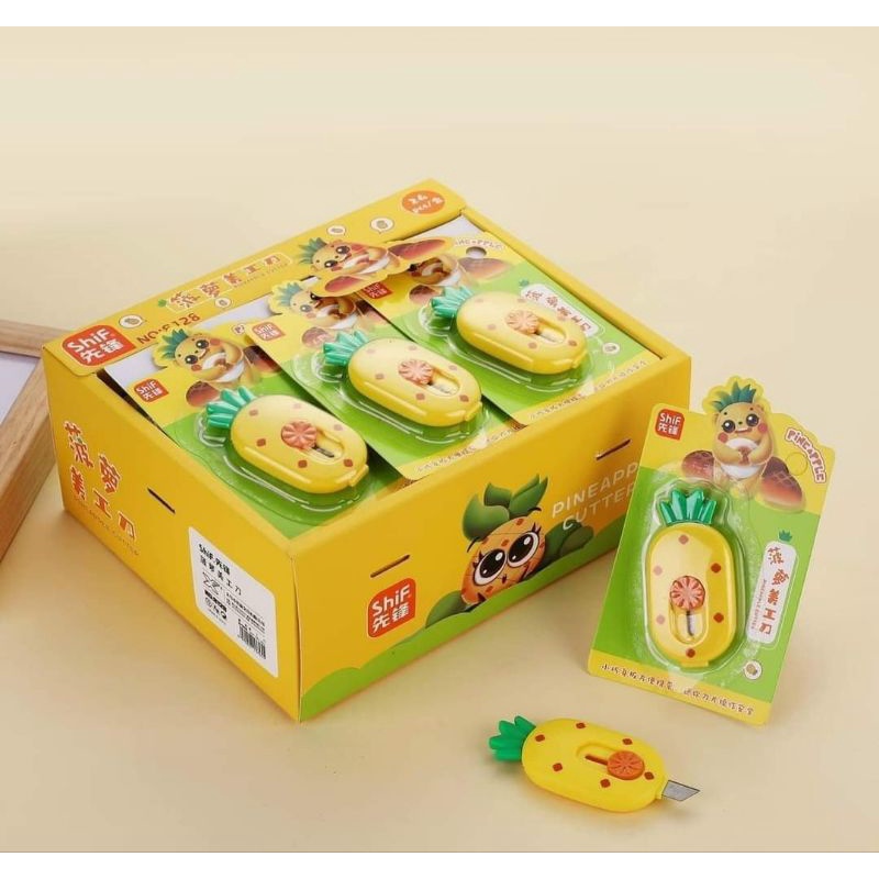 Dao rọc giấy mini  cute nhiều hình dễ thương (giao mẫu ngẫu nhiên ạ)- (dao dọc giấy)