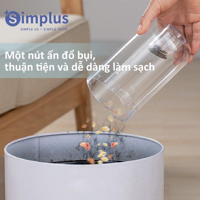 [Mã ELHA22 giảm 6% đơn 300K] Simplus Máy hút bụi có dây nhỏ gọn tiện lợi lực hút mạnh 16000PA dễ dàng hút lông thú cưng