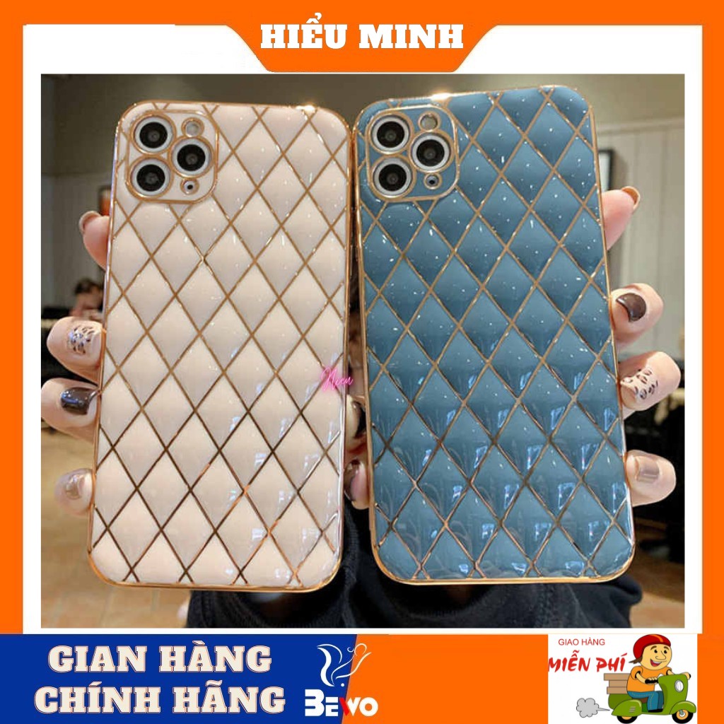 Ốp lưng iphone, Kim cương mạ vàng ,viền vuông giả ip 12,ip11, 11 Pro Max, 12Promax