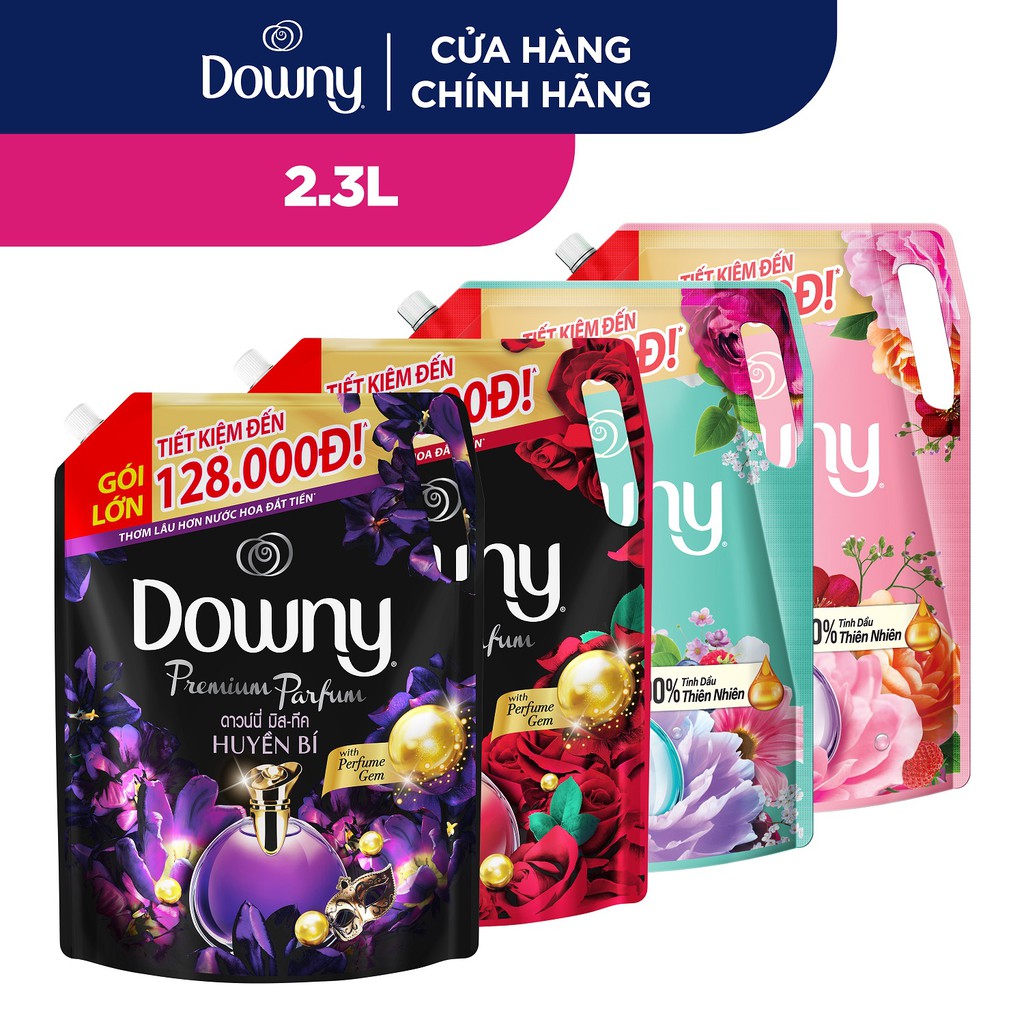 Downy Xả vải Túi 2.3L Hương Nước Hoa