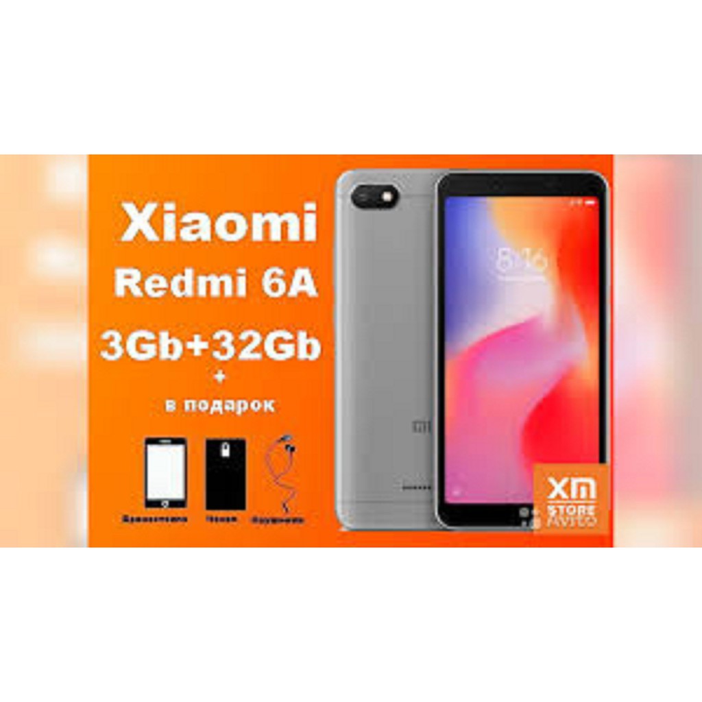 Điện thoại Xiaomi Redmi 6A 2sim mới Zin, Full Tiếng Việt, ram 4G/64G đủ màu - Máy CHÍNH HÃNG