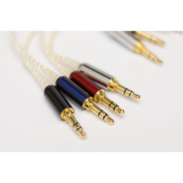 Dây 2 đầu 3,5 ly dương lõi bạc handmade( dây tai nghe)