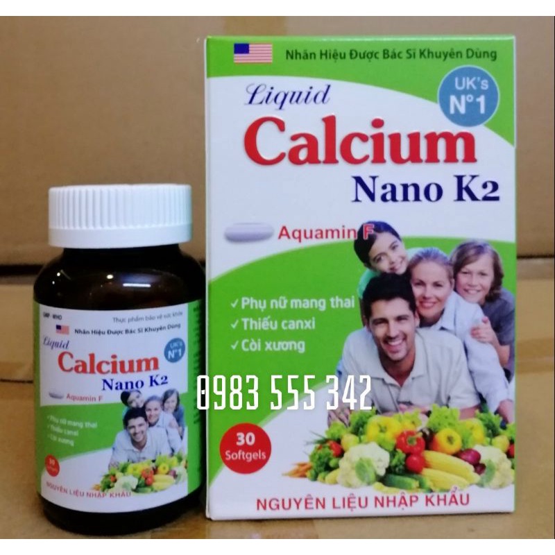 Viên uống bổ xung canxi, vitamin D3, ngăn ngừa thiếu canxi.