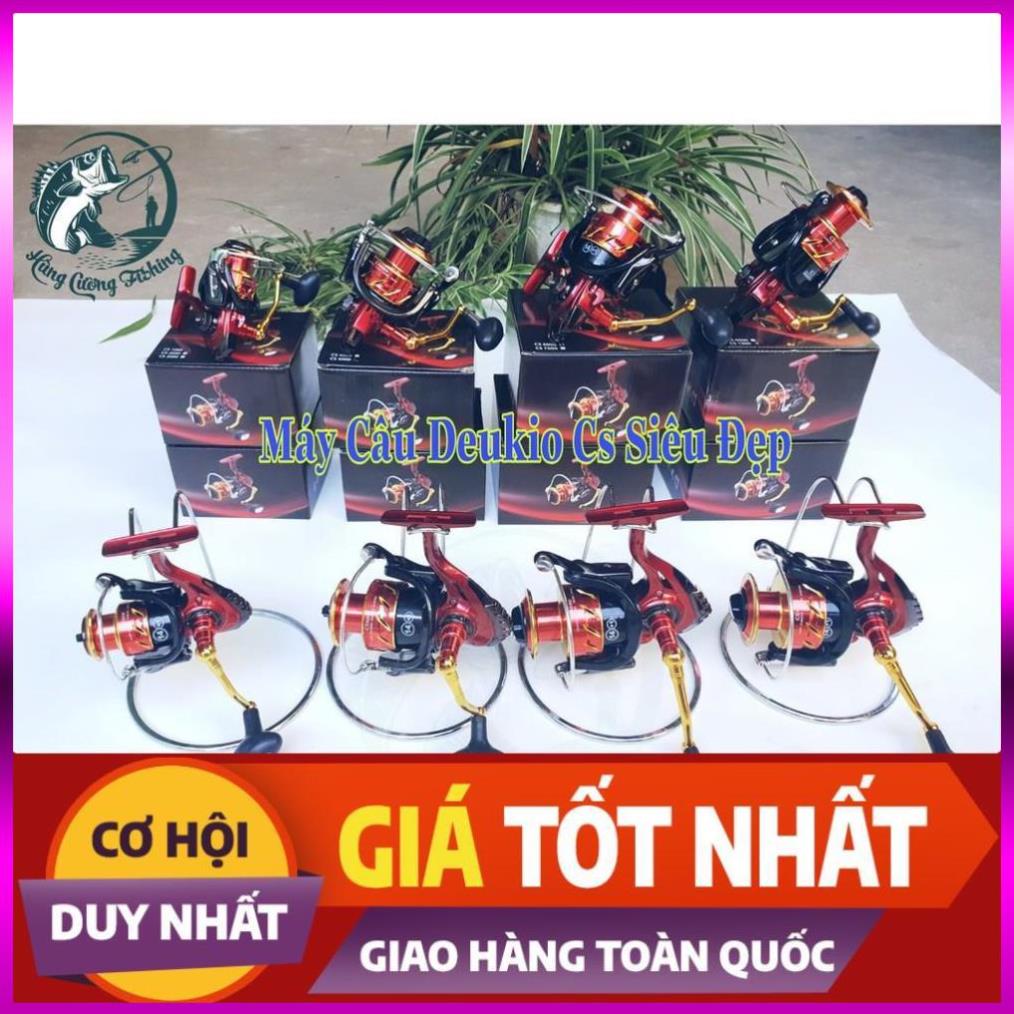 [Xả Kho 3 Ngày]  Máy câu cá Deukio CS hàng chính hãng siêu khoẻ 4 loại - ĐỒ CÂU PHÍA BẮC - S8