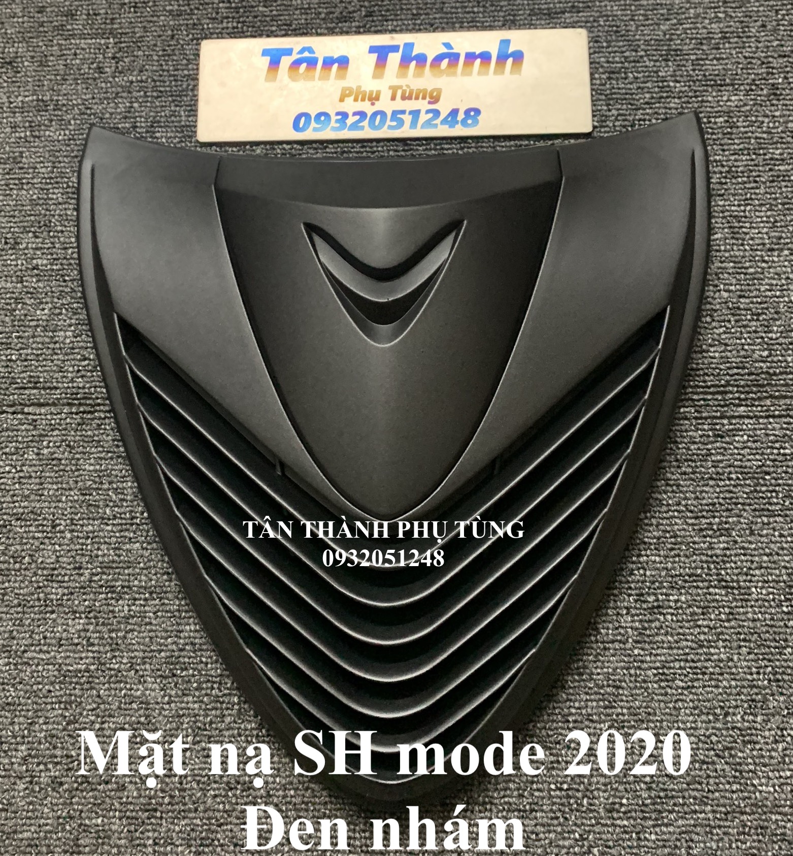 Mặt nạ SH mode 2020 kiểu SH Ý màu đen nhám - Đồ chơi xe