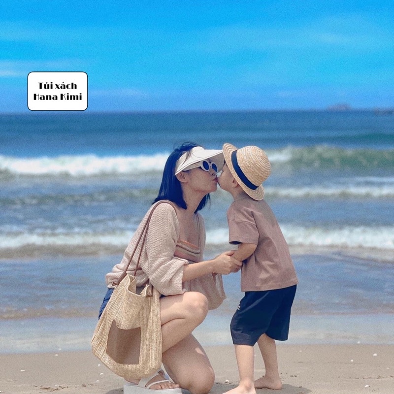 Túi Tote, Túi cói đi biển phom mềm