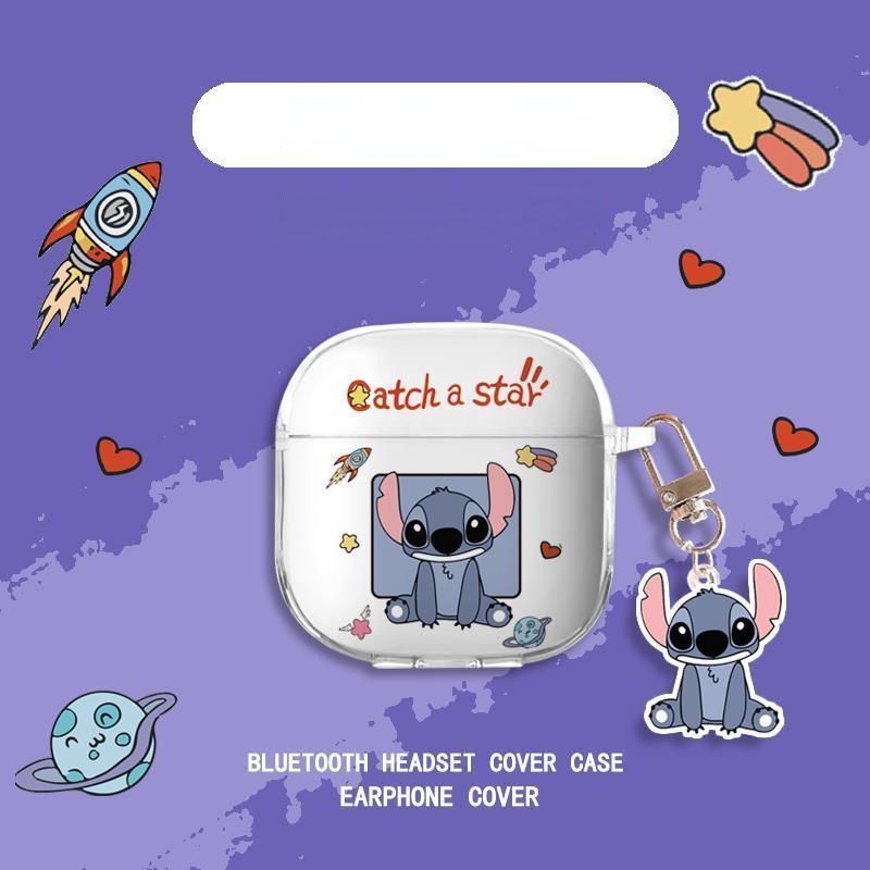 Vỏ Bảo Vệ Hộp Sạc Tai Nghe Airpods Hình Cá Mập Đen  stardale & Phi Hành Gia Độc Đáo