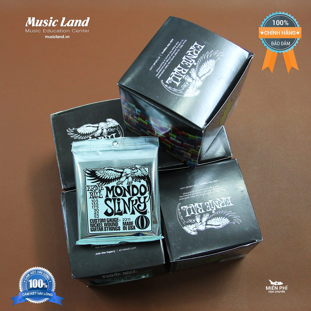 Dây Đàn Guitar Điện Ernie Ball 2211 – Chính Hãng