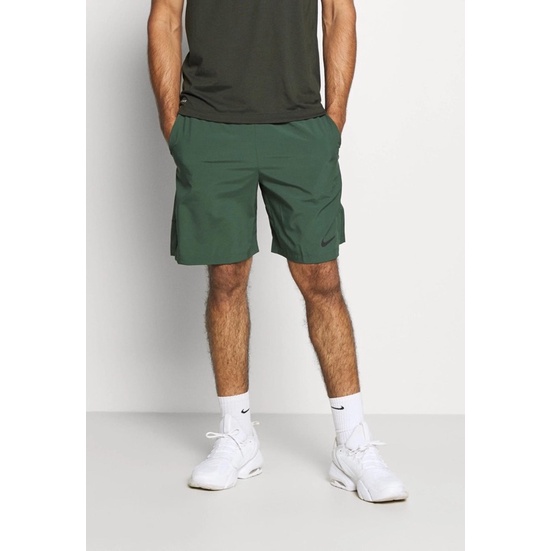 Quần Short Thể Thao NK Flex Woven Training Xanh Rêu -CU4945-337