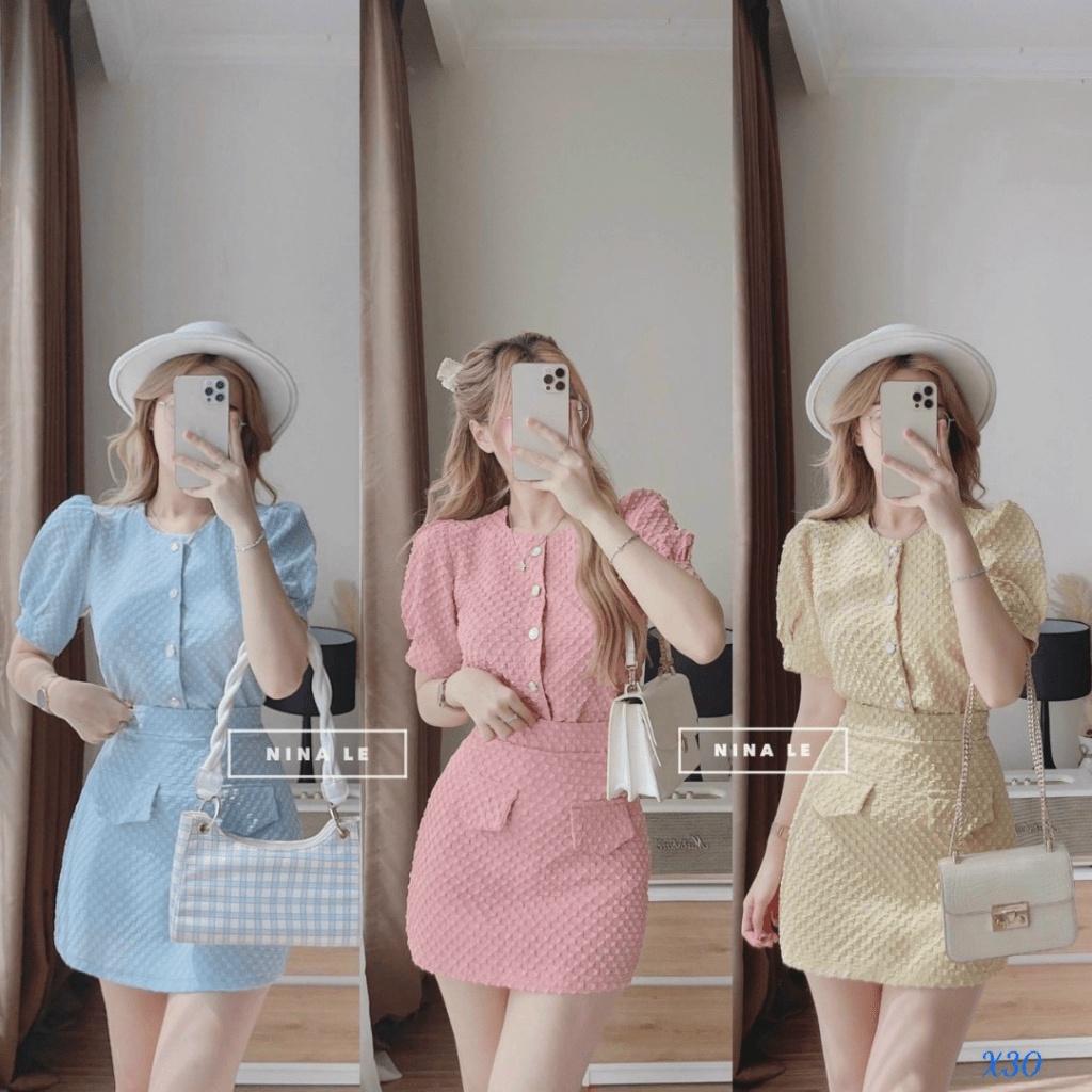 ĐẦM SÉT XỐP KIM CƯƠNG BIẾT NÓI GÌ VỀ VẺ DỄ THƯƠNG TRONG SÁNG KHI CÁC BẠN NỮ KHOÁC LÊN CHIẾC ĐẦM SIÊU ĐỈNH NÀY Ạ UP