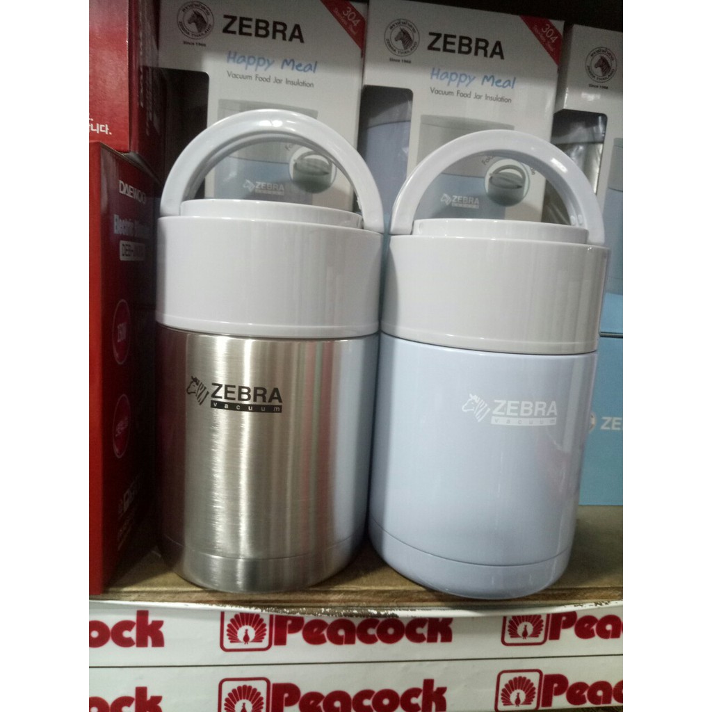 Camen Inox giữ nhiệt , bình giữ nhiệt , ủ cháo Zebra Happy Meal 800ml - 152408