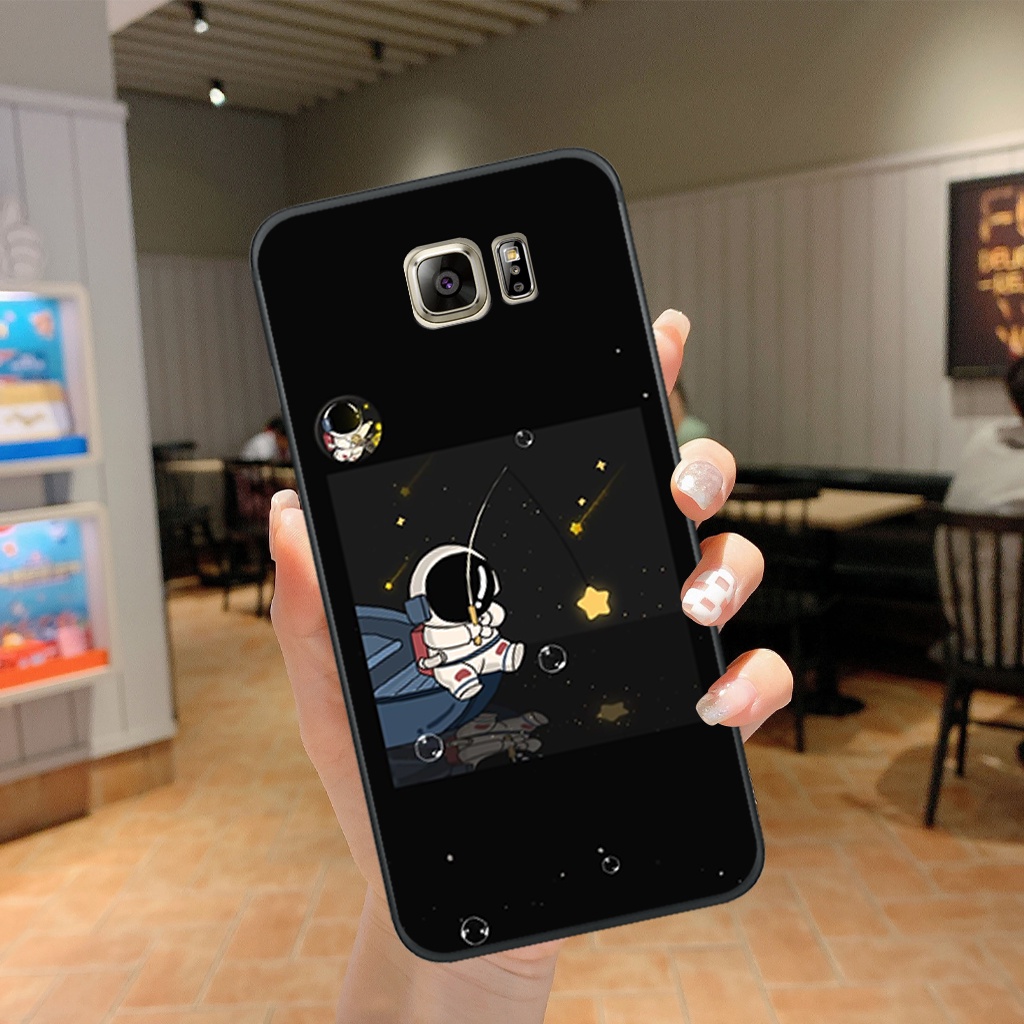 Ốp lưng Samsung Note 5/ S6/ S6 Edge/ S7/ S7 Edge hình vũ trụ, phi hành gia astronaut