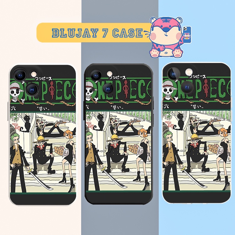 Ốp đt one Piece Black cool cho Iphone 7/7Plus/8/8Plus/X/Xs/Xs Max/11/11 Promax/13/13 Promax BLUJOPC0