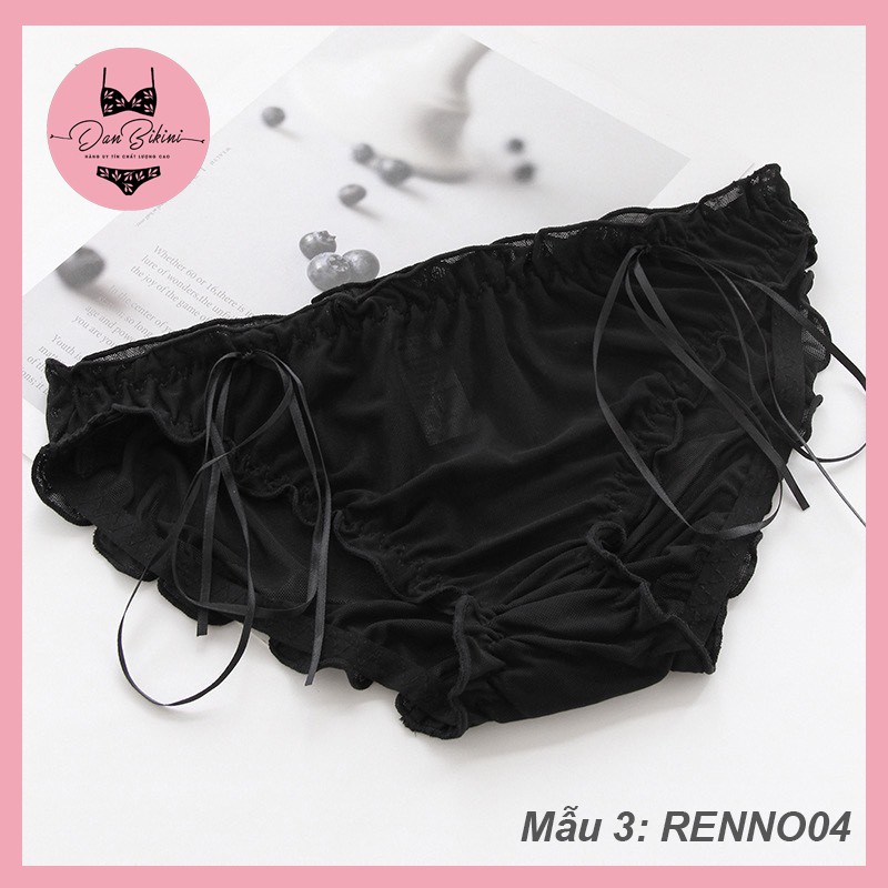 Quần Lót Ren Nữ Sexy Gợi Cảm cao cấp bèo nhún mềm mại quyến rũ mã A067 | BigBuy360 - bigbuy360.vn