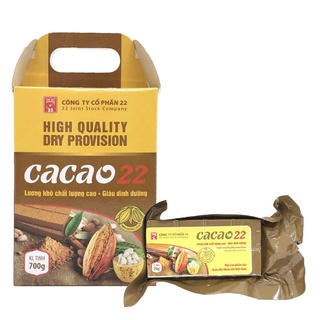 2 hộp lương khô cacao