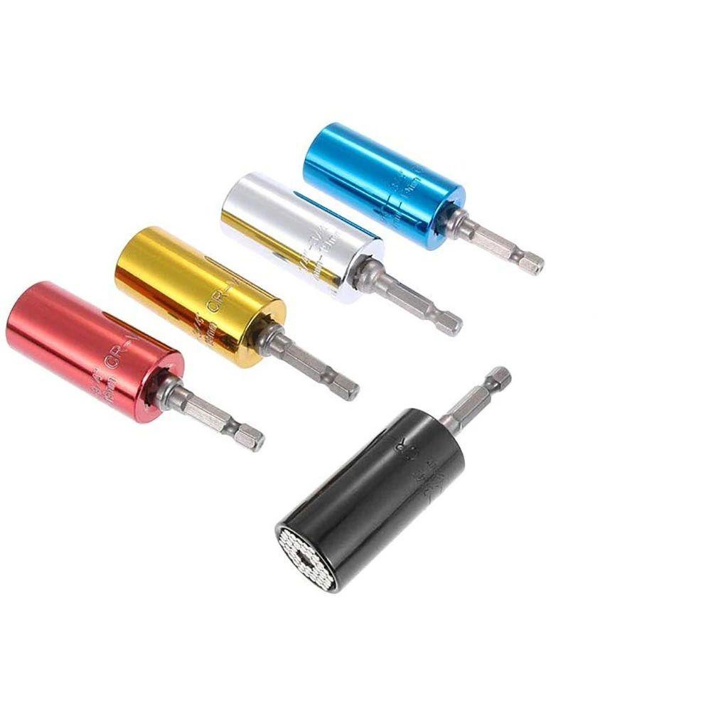 ⚝Hecceh⚝ Bộ Đầu Chuyển Đổi Mũi Khoan 7-19mm Đa Năng Có Thể Điều Chỉnh