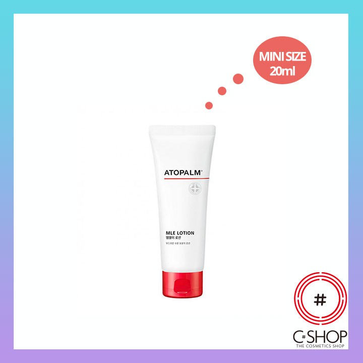 (Mini size 20ml) Sữa Dưỡng Thể An Toàn Cho Bé ATOPALM MLE LOTION_Mỹ phẩm Hàn Quốc chính hãng