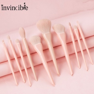 10 Pcs/Set Professional Eyes Makeup Brushes Set/ Eye Shadows Eyeliner Brush/ Blending Powder Smudge Brush Beauty Tool