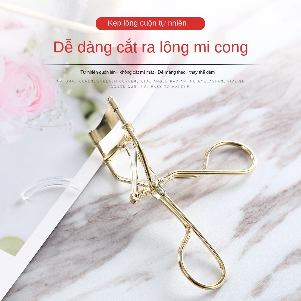 Lâu Dài Quăn Eyelash Curler Dụng Cụ Làm Đẹp Di Động Lông Mi Clip