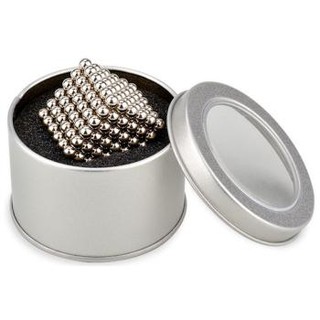 Bi nam châm BukyBalls 216 viên 5mm - Bạc