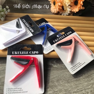 Capo kẹp đàn ukulele màu