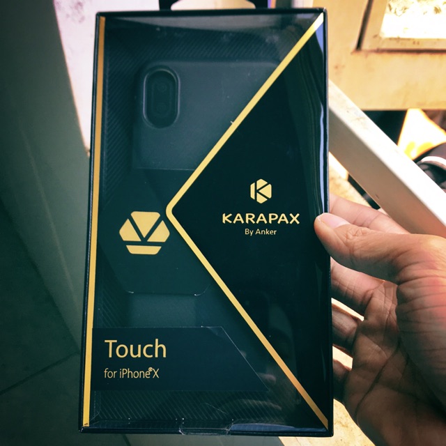 Ốp lưng Karapax touch cho iphone X by Anker