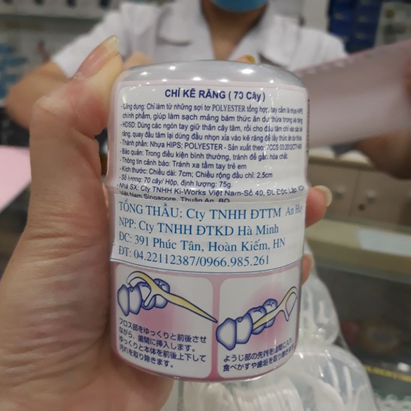 Chỉ Nha Khoa lọ 70 chiếc