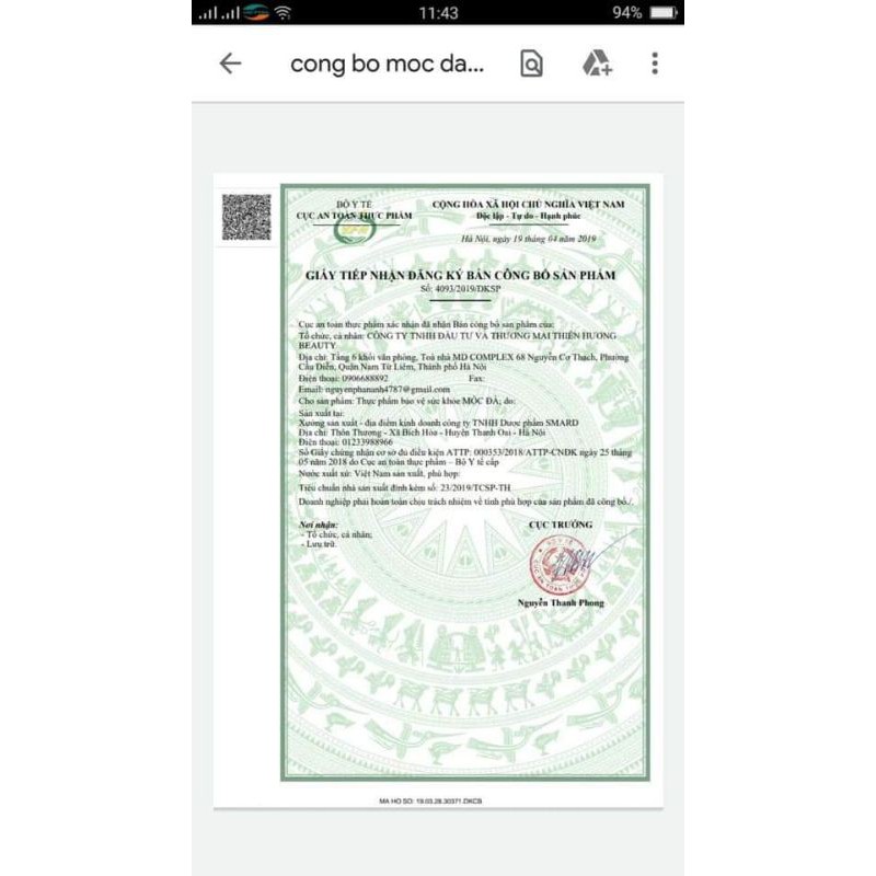 Tăng Cân Mộc Đà ( Cam kết chính hãng 100% + tem điện tử ) | BigBuy360 - bigbuy360.vn